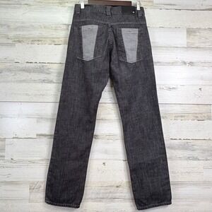 Calvin‎ Klein Jeans Men Slim Fit Dark Wash Denim Pants Patch Pocket Size 28x31